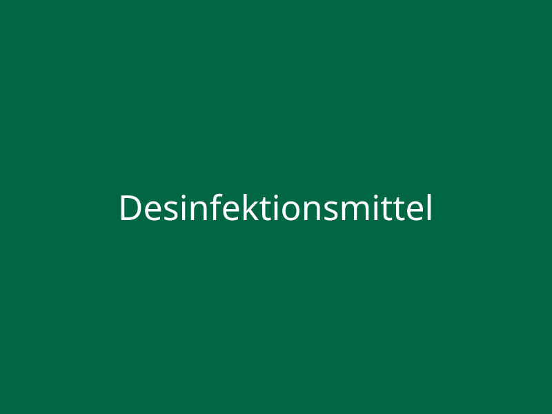 Desinfektionsmittel 