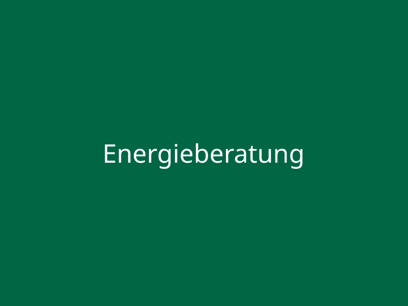 Energieberatung