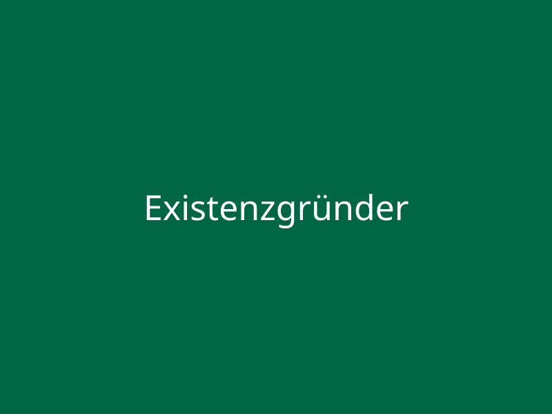 Existenzgründer
