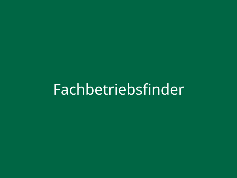 Fachbetriebsfinder