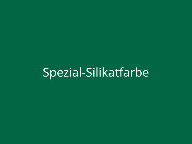 Spezial-Silikatfarbe