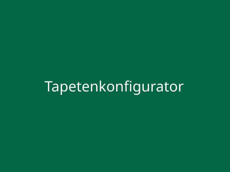 Tapetenkonfigurator