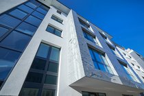 Moderne Oberflächengestaltung auf WDVS