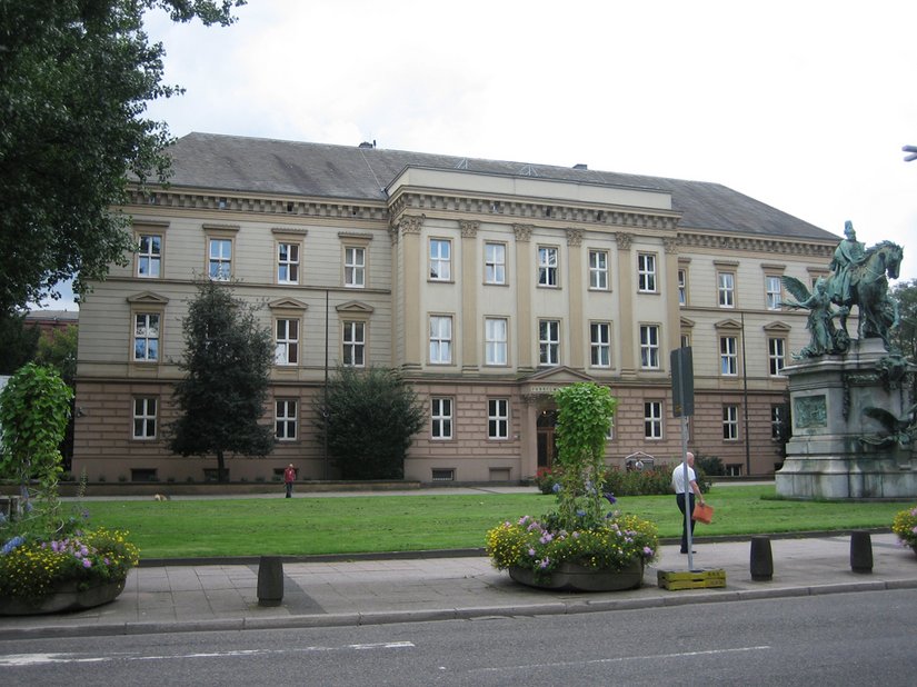 Bestandsaufnahme des Justizministerium Düsseldorf vor der Renovierung