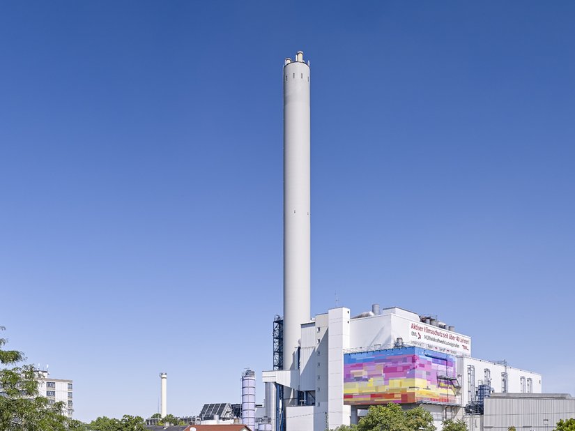 Die Gestaltung des Neubunkers beim Müllheizkraftwerk in Ludwigshafen entstand nach einer Brandkatastrophe.