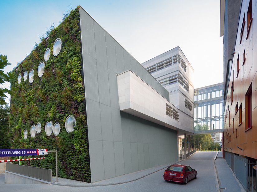 Ein nachhaltiges und für den Nutzer gesundheitsverträgliches Gebäude war der Anspruch der Architekten.