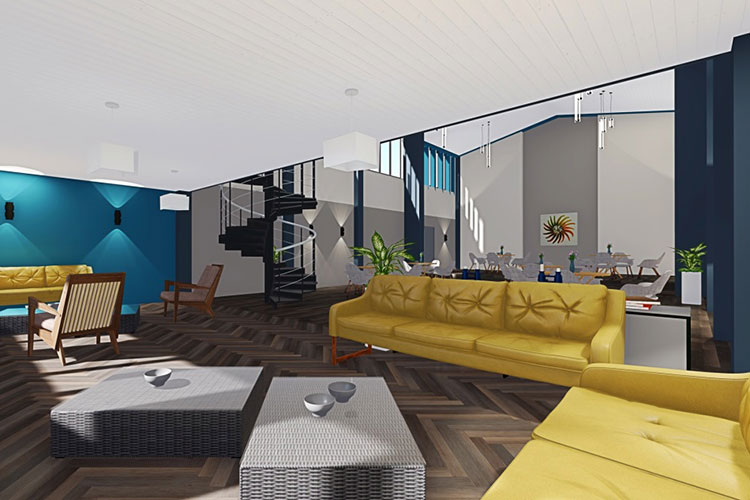 Lounge, Visualisierung in 3D