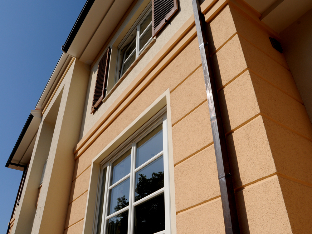 Detailansicht Fassade, Fenster