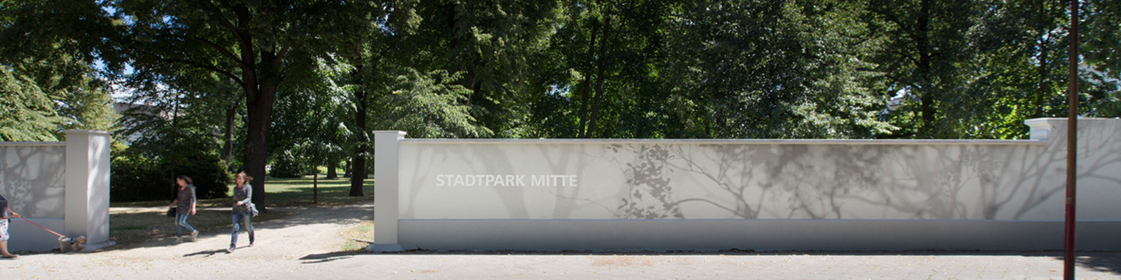 Mauer Stadtpark Mitte, Forst