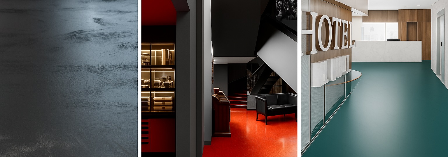 Kreative Bodengestaltung