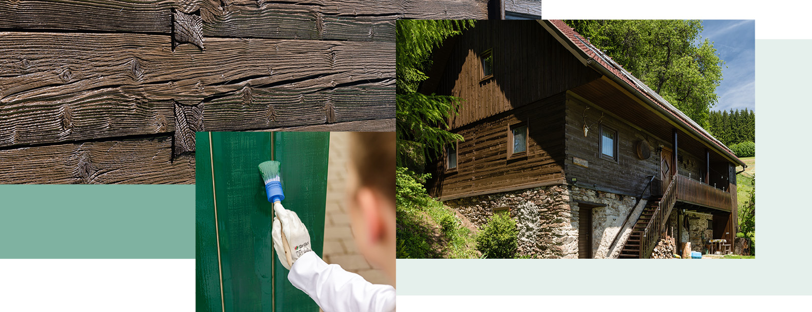 Strukturerhaltende Holzanstriche mit Lignodur SolvoGuard 885
