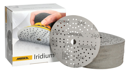 Schleifscheiben-Set Iridium, 150 mm Ø, P80/P100/P120/P180, 1441
