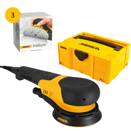 Mirka Rotationsschleifer und Poliergerät DEROS RS 600 3306